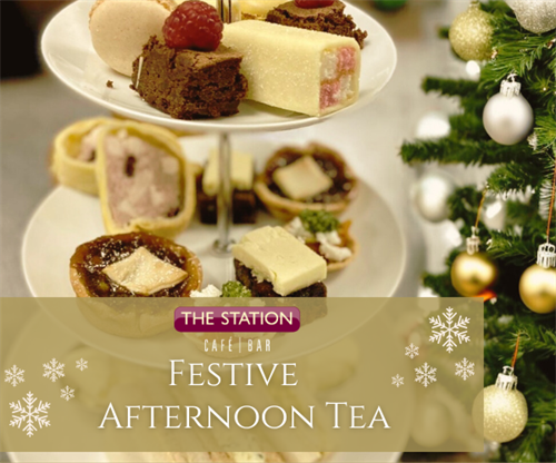 Festive Afternoon Tea at The Station Cafe | Bar