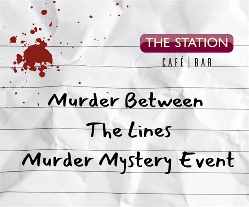 Murder Between The Lines - At The Station Cafe | Bar