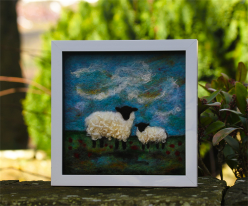 Spring Lambing - Picture Felting Workshop